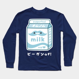 Vegan Soy Milk Long Sleeve T-Shirt